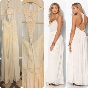 Kimchi Blue Gauze Maxi Dress